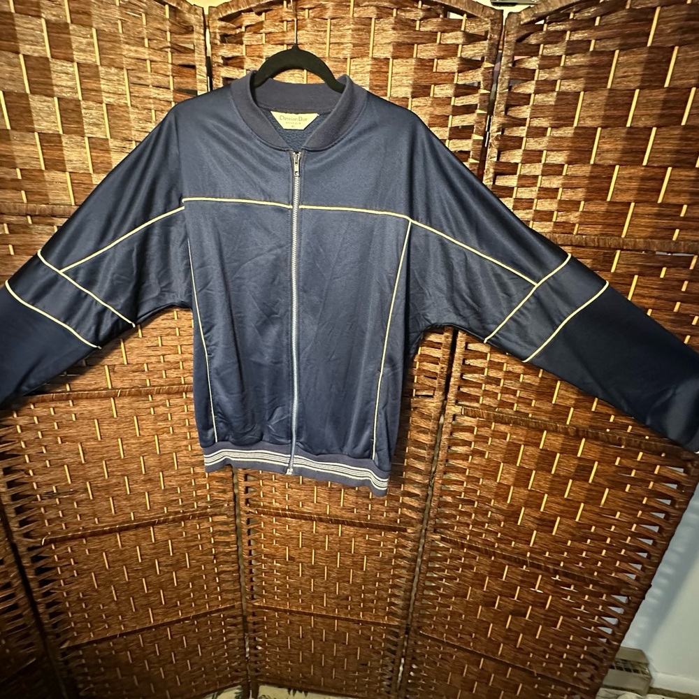 Dior Men's Dark Blue Track Jacket